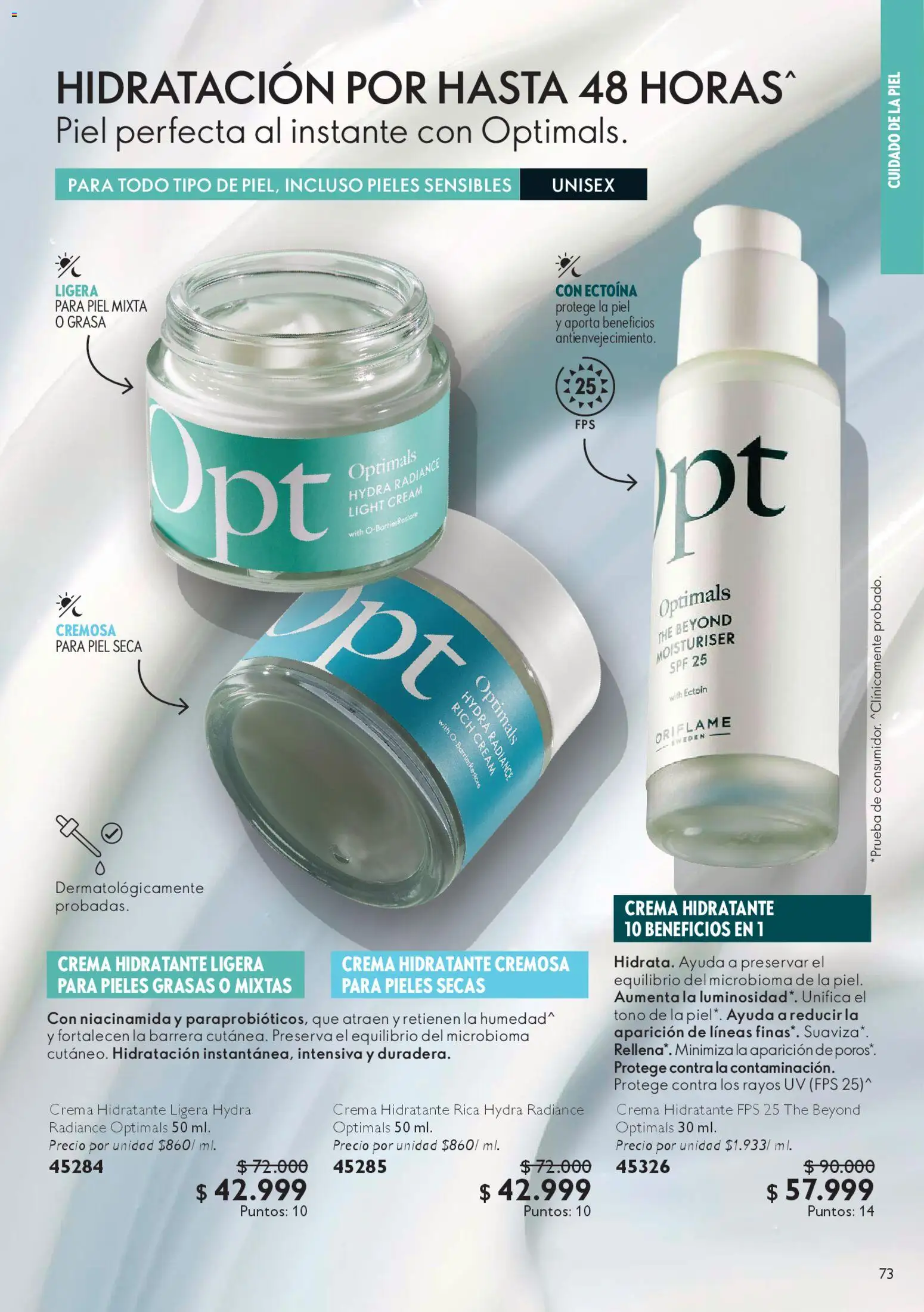 Oriflame revista - valida desde el 18.04.2026 | Página: 73 | Productos: Crema