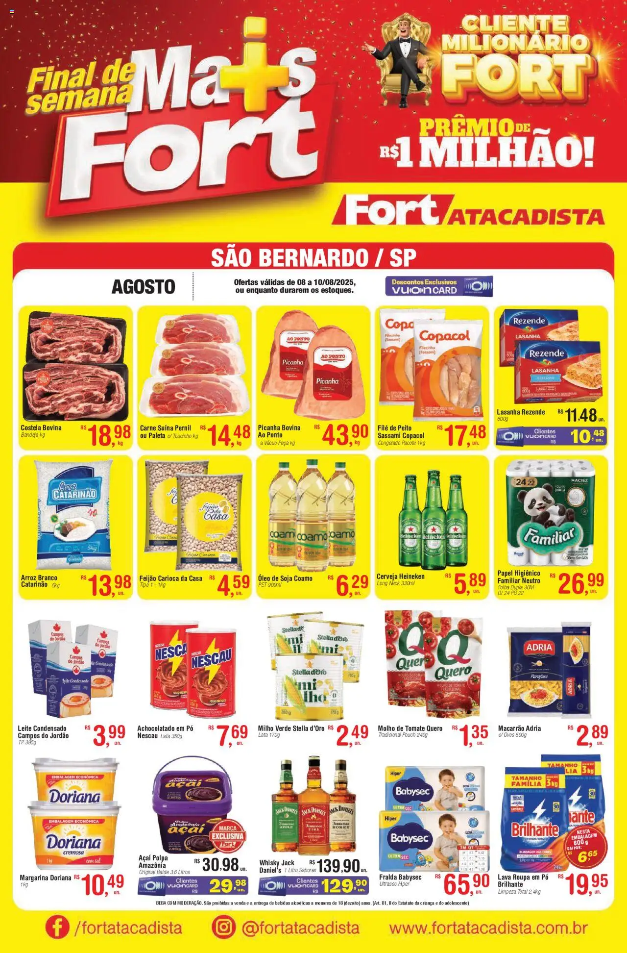 Fort Atacadista Folheto - válido de 08.08.2025 | Página: 1
