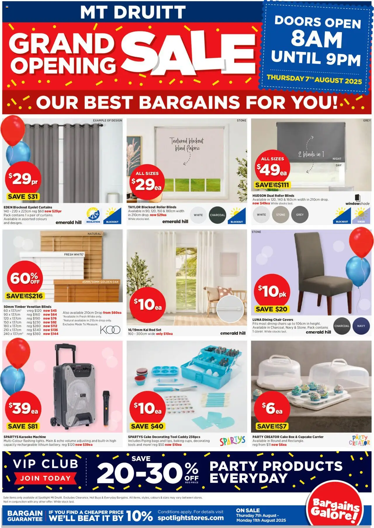 Spotlight catalogue - valid from 20.08.2025 | Page: 4 | Products: Chair, Blinds, Caddy, Tools
