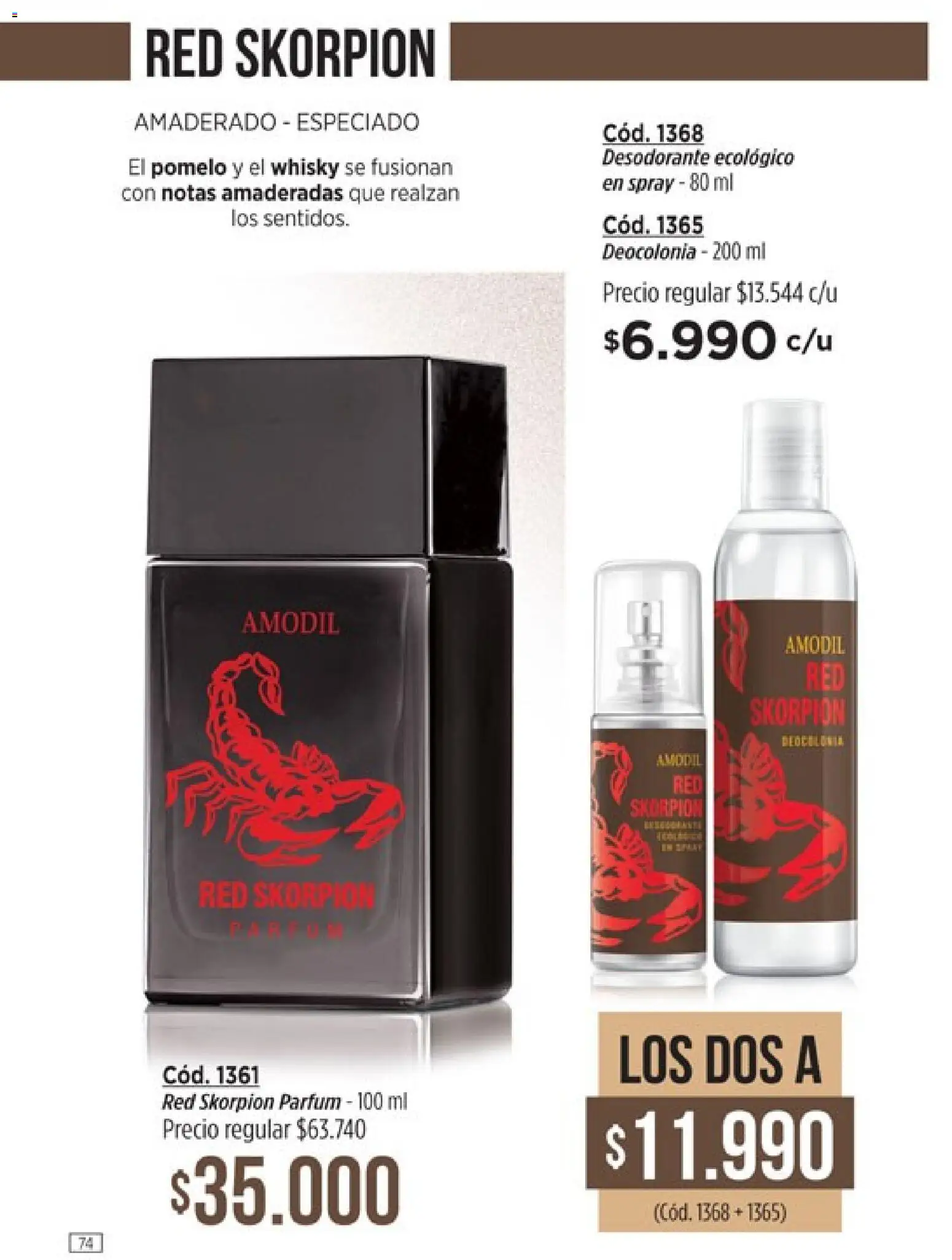 Catálogo Amodil Campaña 4 │ válido desde el 01.03.2026 | Página: 74