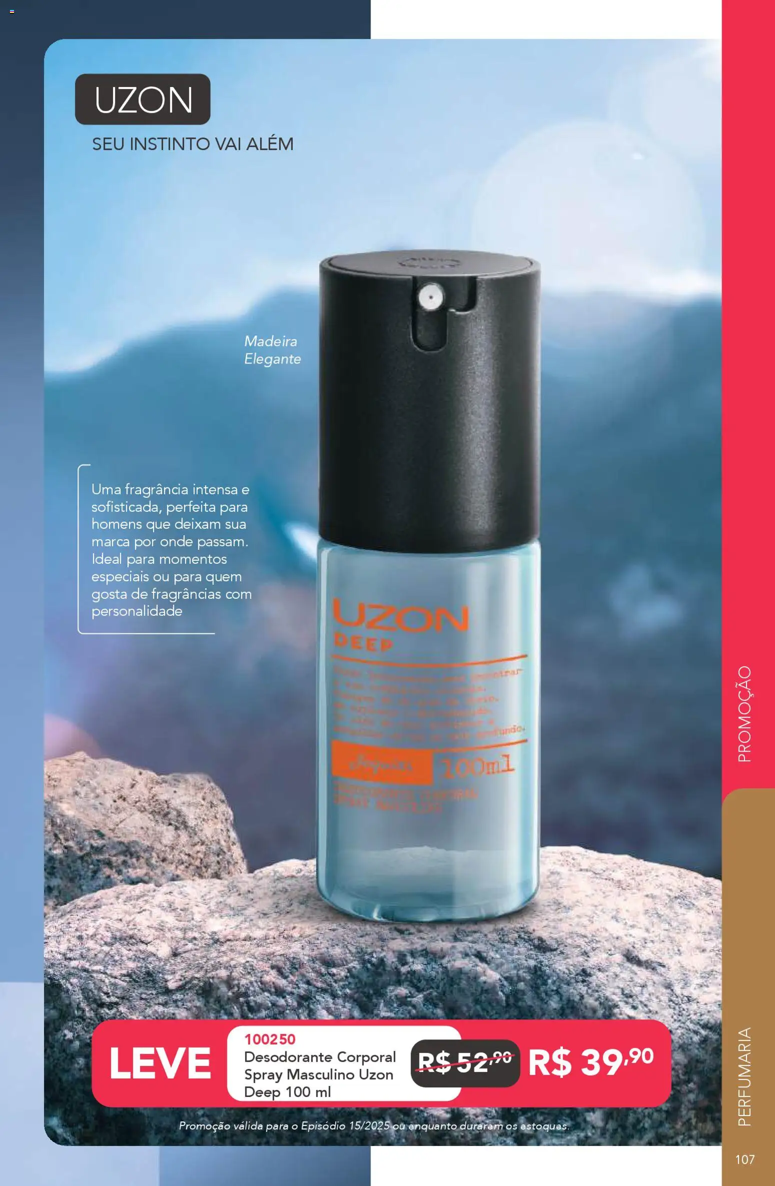 Jequiti Folheto - válido de 24.10.2025 | Página: 107 | Produtos: Fragrância, Desodorante