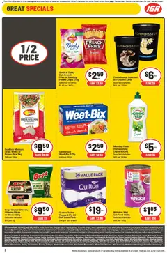 Preview of IGA  Catalogue  - valid from 14.01.2026 | Page: 10 | Products: Diamond, Cheese, Chips, Straws
