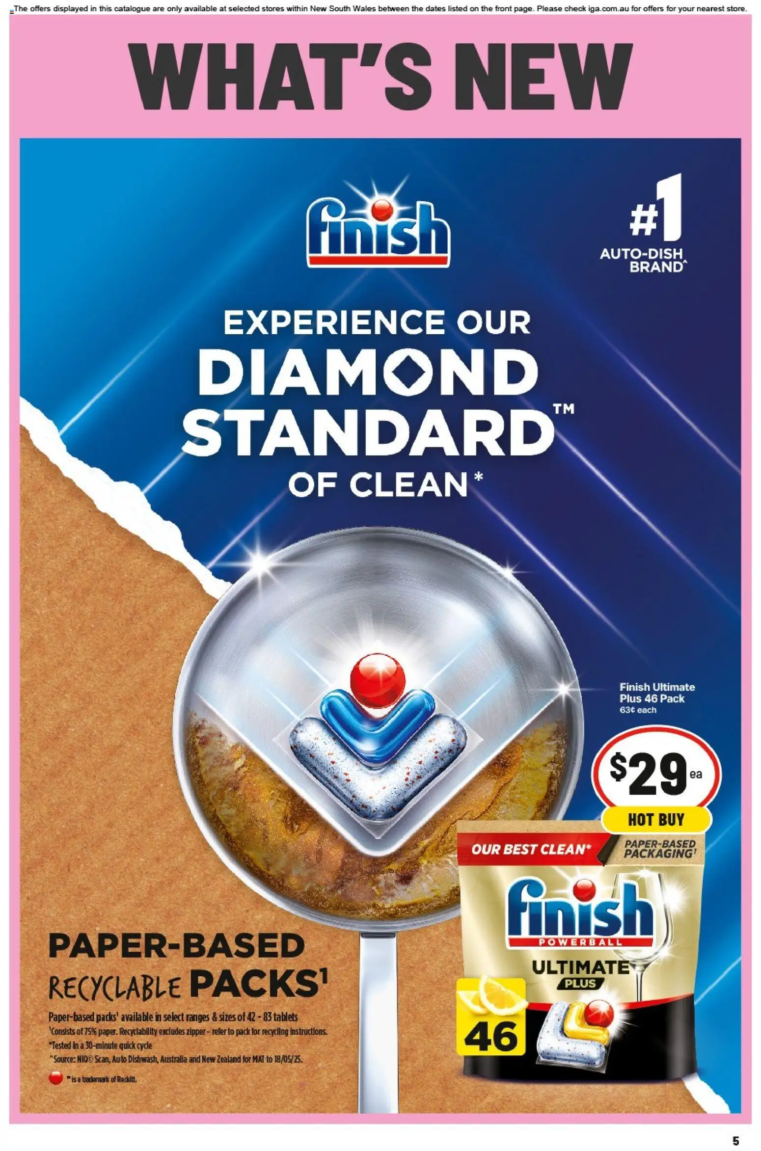 IGA catalogue - valid from 15.04.2026 | Page: 8 | Products: Box, Lamb, Fish, Moccona