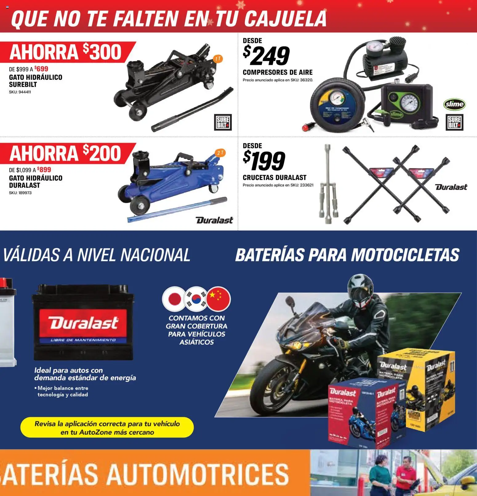 Nuevas ofertas de AutoZone válidas en toda la República Mexicana desde el 30.10.2025. ¡Encuentra las mejores ofertas en AutoZone catálogo! | Página: 5 | Productos: Té