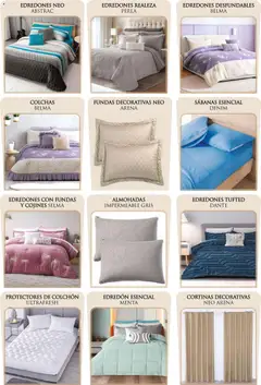 Vista previa de Colchas Concord catálogo, nuevo folleto de la tienda, válido en México a partir del 01.02.2026 | Página: 3 | Productos: Colchón, Sabanas, Cortinas