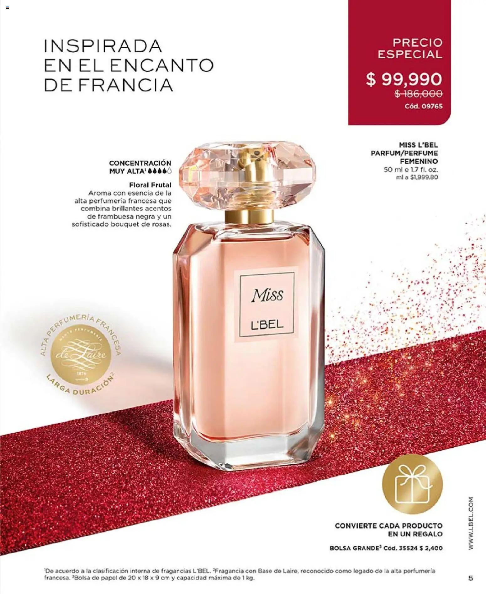 L'Bel revista - valida desde el 03.11.2025 | Página: 5 | Productos: Bolsa