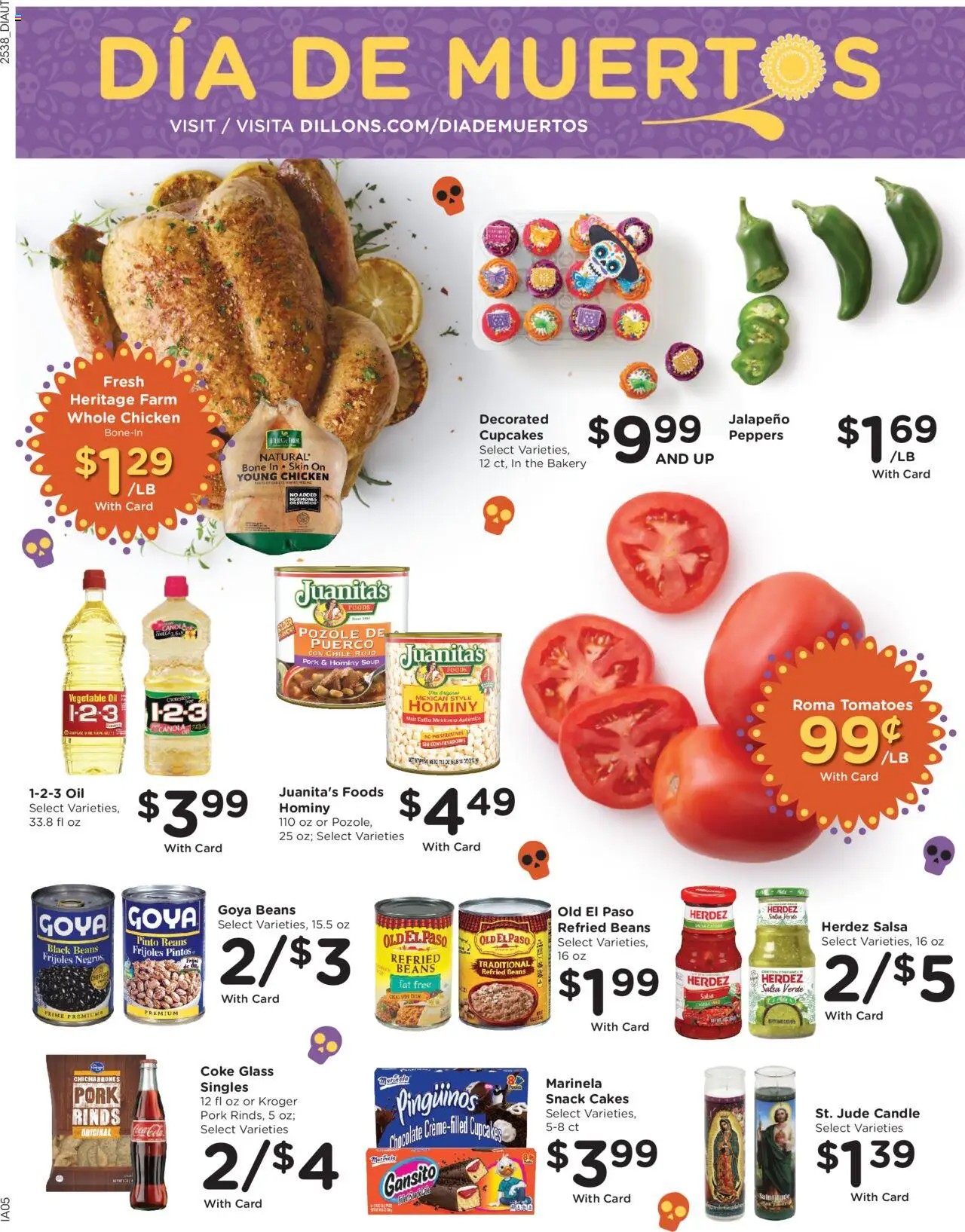Dillons Weekly Ad - valid from 22.10.2025 | Page: 14 | Products: Bakery, Peppers, Chocolate, Pork