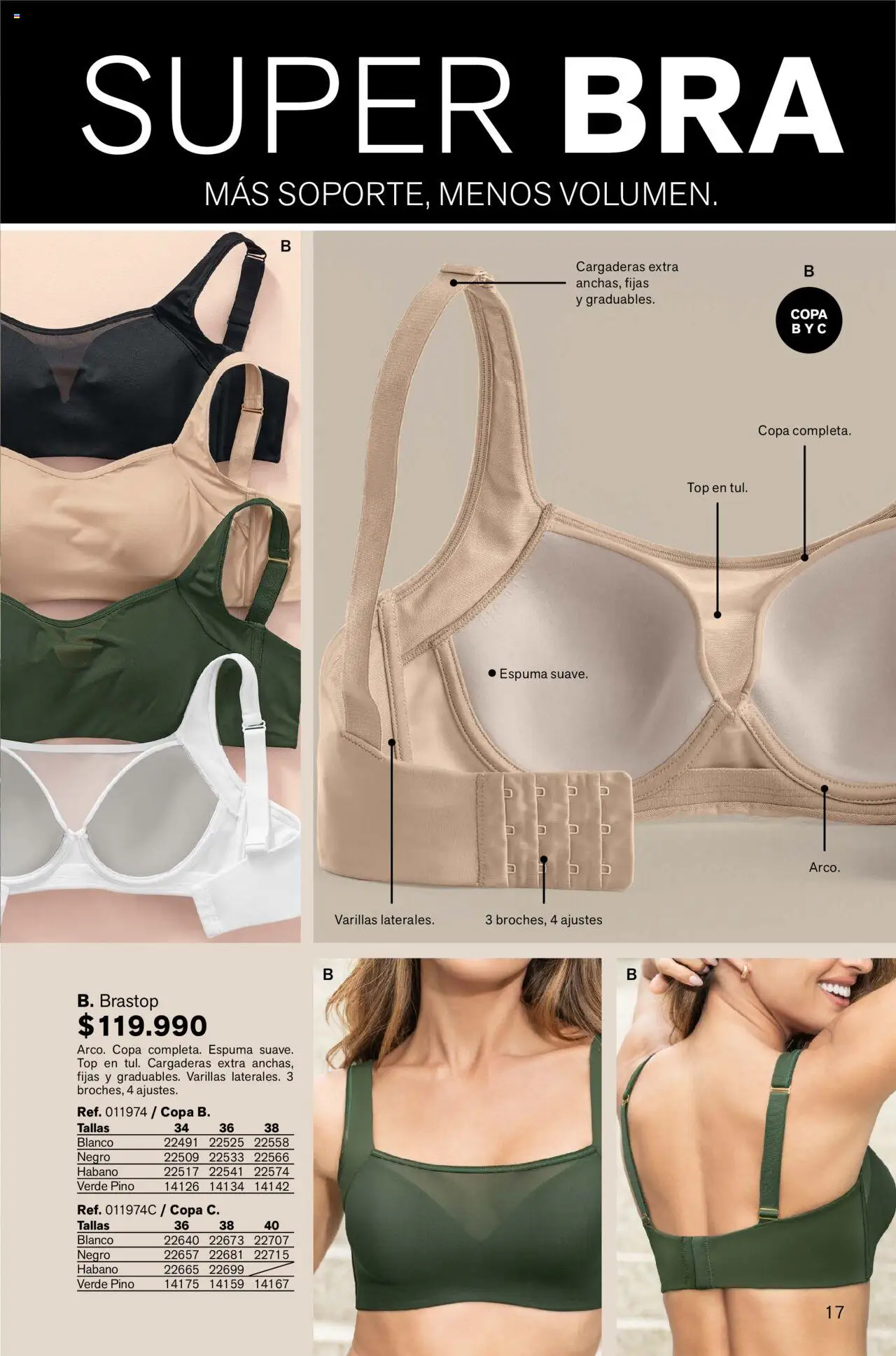 Leonisa revista - valida desde el 12.09.2025 | Página: 17 | Productos: Espuma, Top