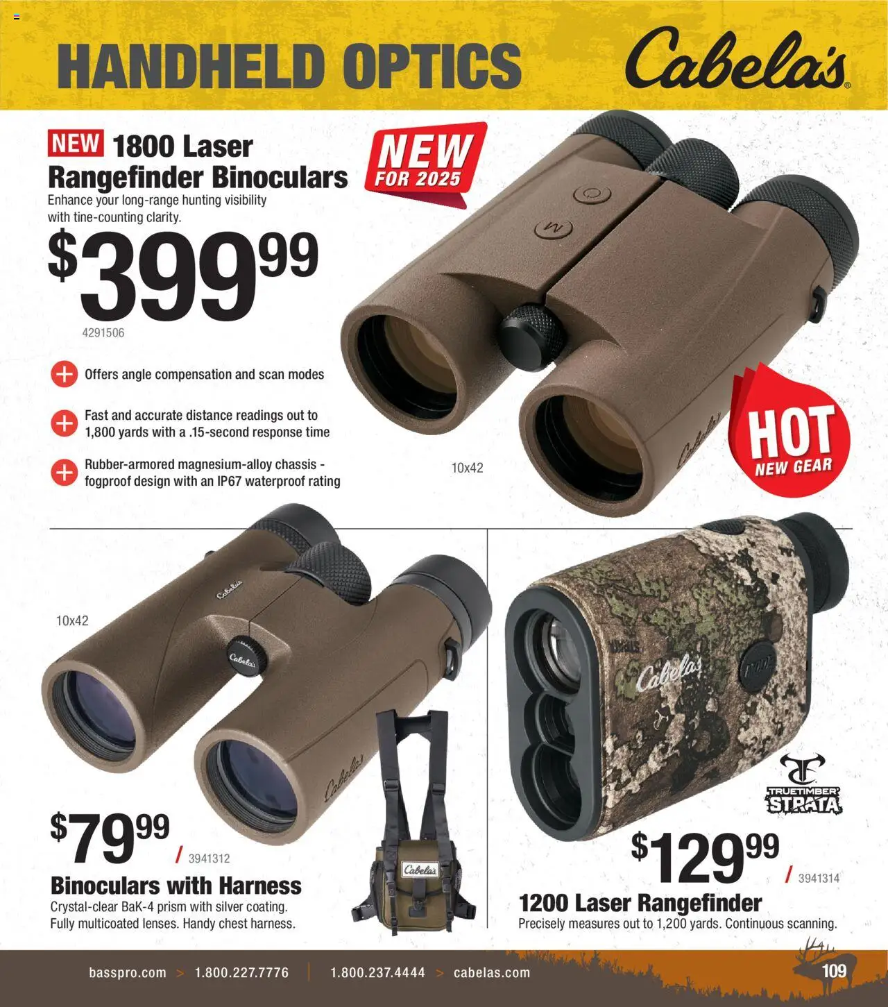 Cabela's Archery 25 - valid from 15.07.2025 | Page: 109 | Products: Rangefinder