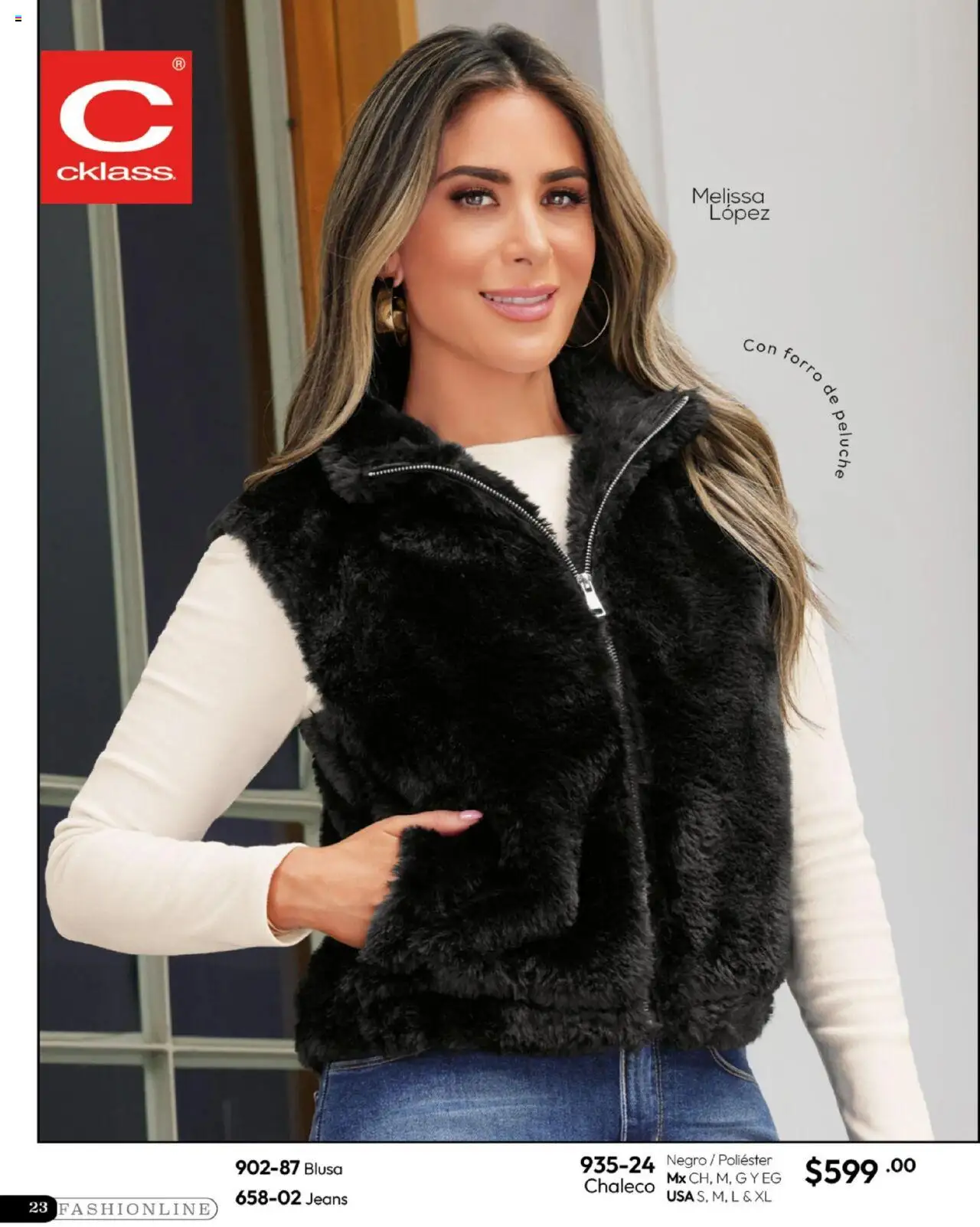 Nuevas ofertas de Cklass válidas en toda la República Mexicana desde el 16.09.2025. ¡Encuentra las mejores ofertas en Cklass - Catálogo Invierno! | Página: 24 | Productos: Blusa, Chaleco