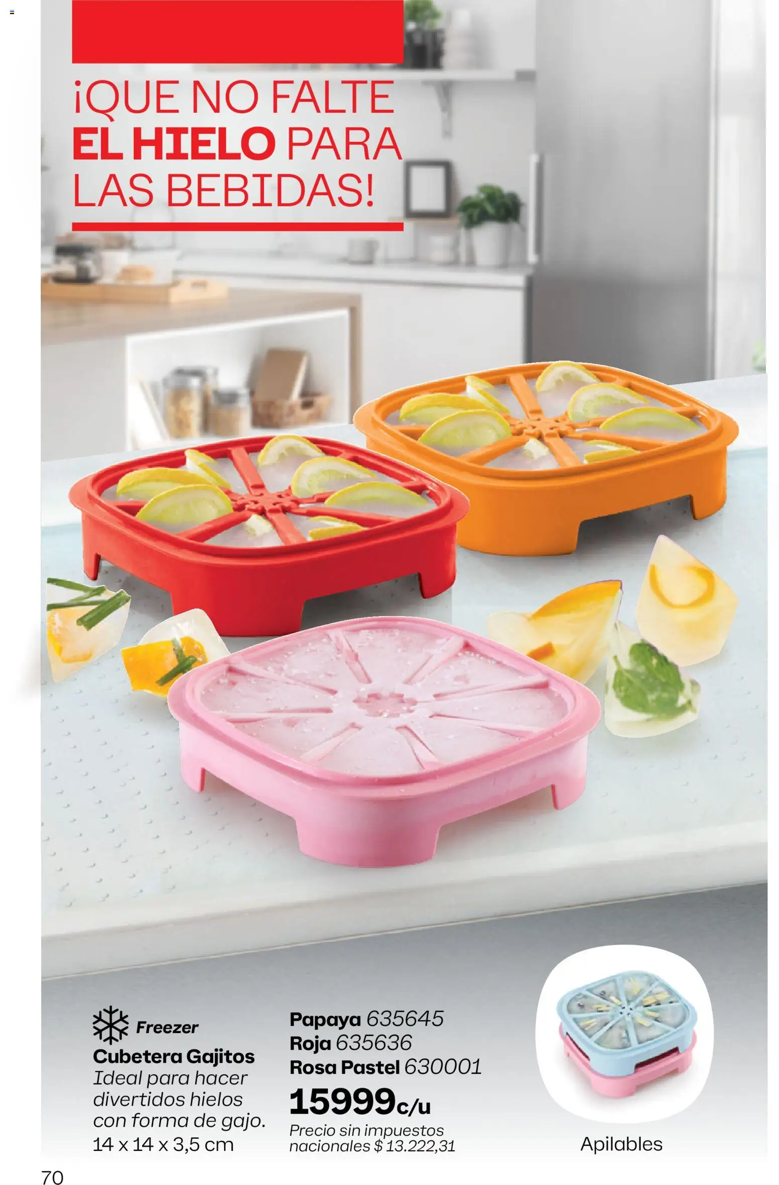Tupperware Black Friday │ válido desde el 30.10.2025 | Página: 71 | Productos: Freezer, Cubetera