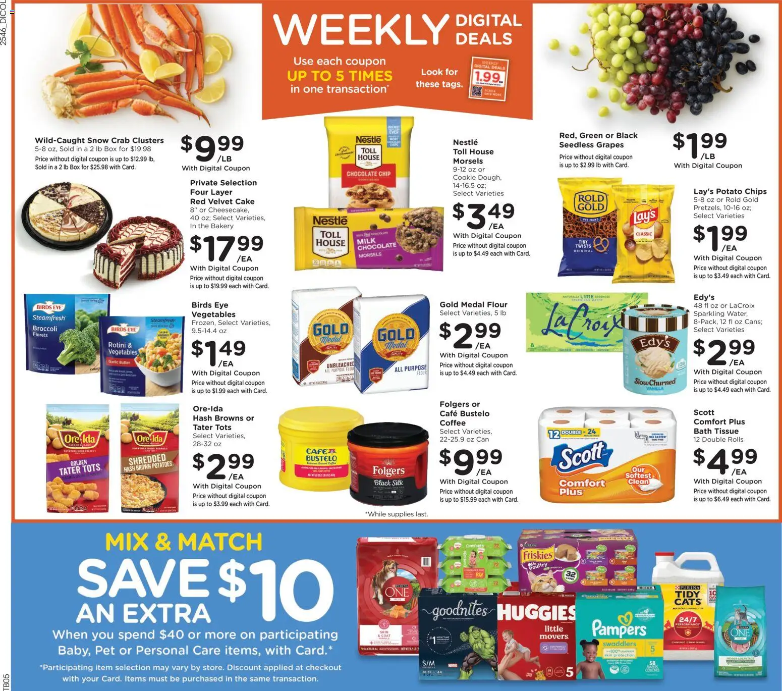 Baker's Weekly Ad - valid from 17.12.2025 | Page: 2 | Products: Box, Butter, Chips, Chocolate Chip