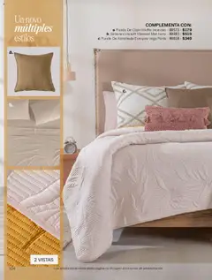 Vista previa de Vianney catálogo Primavera, nuevo folleto de la tienda, válido en México a partir del 07.03.2025 | Página: 106 | Productos: Funda, Funda de almohada, Almohada