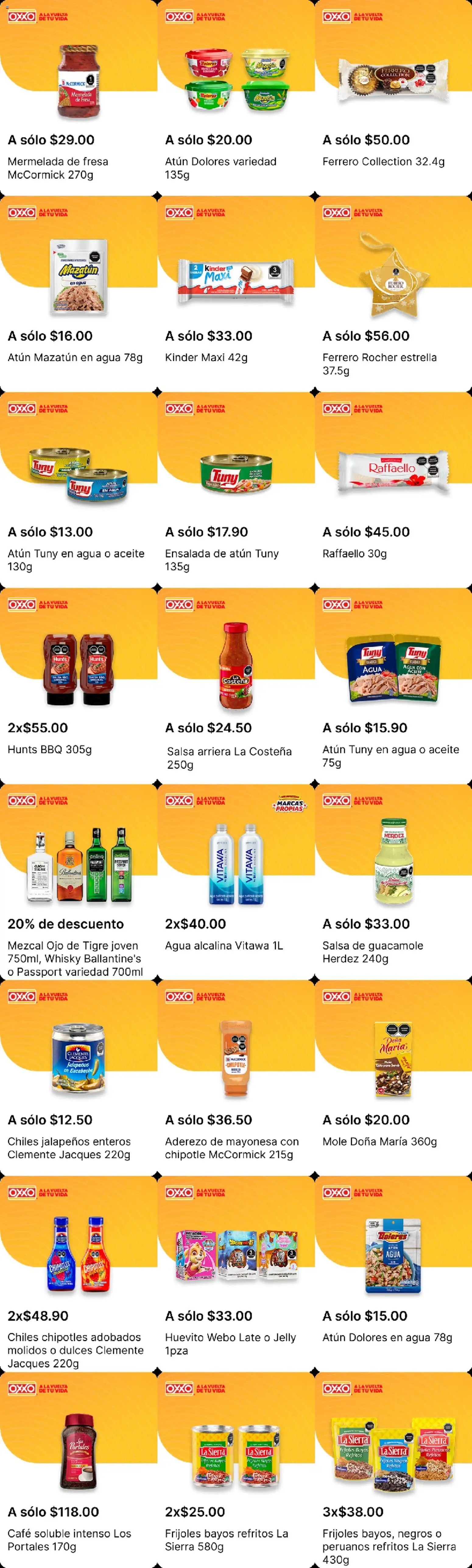 Nuevas ofertas de OXXO válidas en toda la República Mexicana desde el 06.11.2025. ¡Encuentra las mejores ofertas en OXXO folleto! | Página: 4 | Productos: Fresa, Dulces, Mermelada, Ensalada