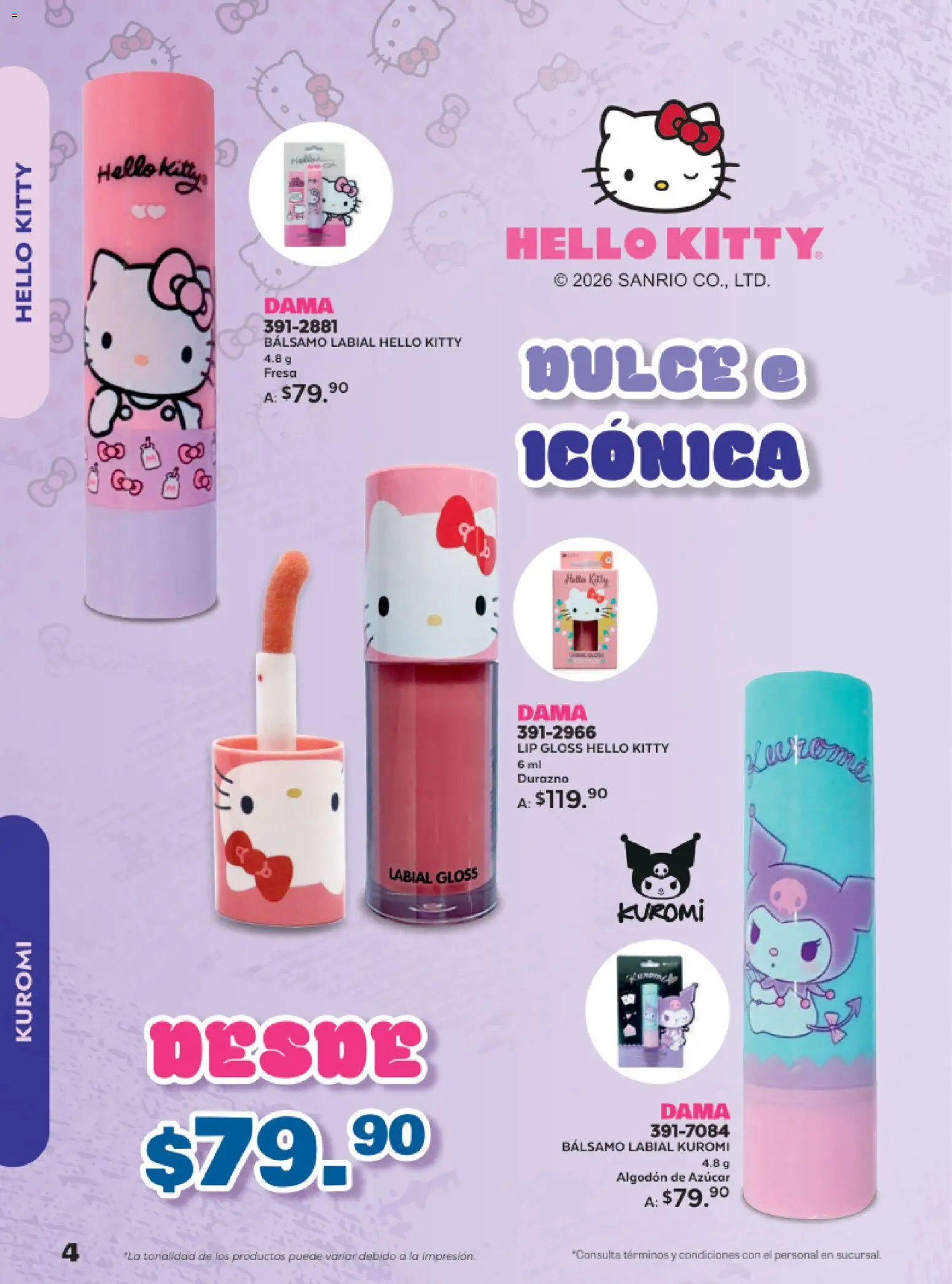 Nuevas ofertas de Andrea válidas en toda la República Mexicana desde el 08.02.2026. ¡Encuentra las mejores ofertas en Andrea catálogo Tus personajes favoritos! | Página: 4