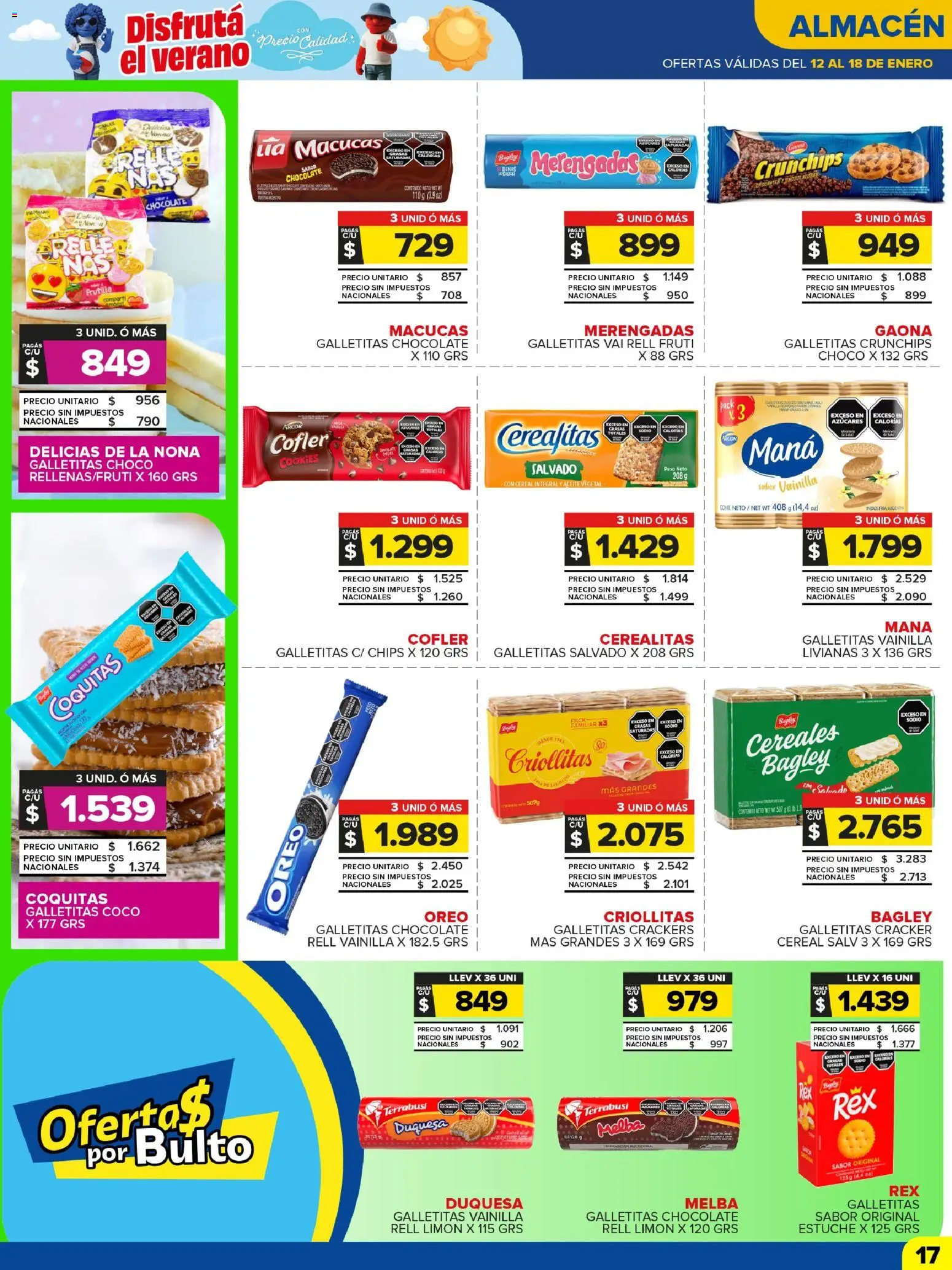 Carrefour Maxi catálogo │ válido desde el 12.01.2026 | Página: 17 | Productos: Aceite, Limón, Estuche, Chocolate