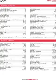 Nuevas ofertas de Office Depot válidas en toda la República Mexicana desde el 09.01.2025. ¡Encuentra las mejores ofertas en Office Depot catálogo 2025! | Página: 3 | Productos: Fuente, Sacapuntas, Pegamento, Cinta