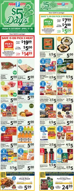Preview of Food City weekly ads valid from 17.04.2026