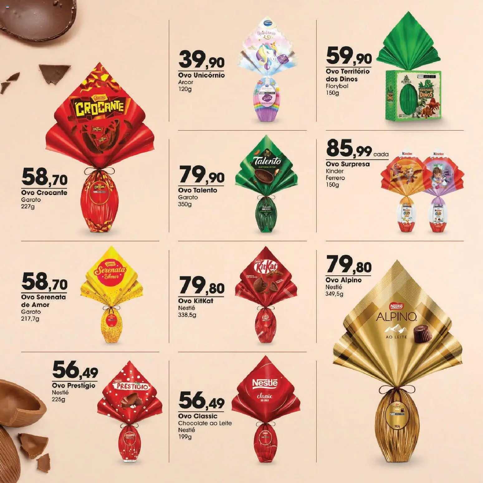 Zaffari Folheto - válido de 10.03.2026 | Página: 8 | Produtos: Leite, Chocolate