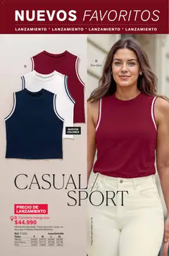 Leonisa - Catálogo -  Vista previa de la revista de la tienda Leonisa valido desde el 01.02.2026 | Página: 20 | Productos: Camiseta, Camiseta manga sisa, Vino