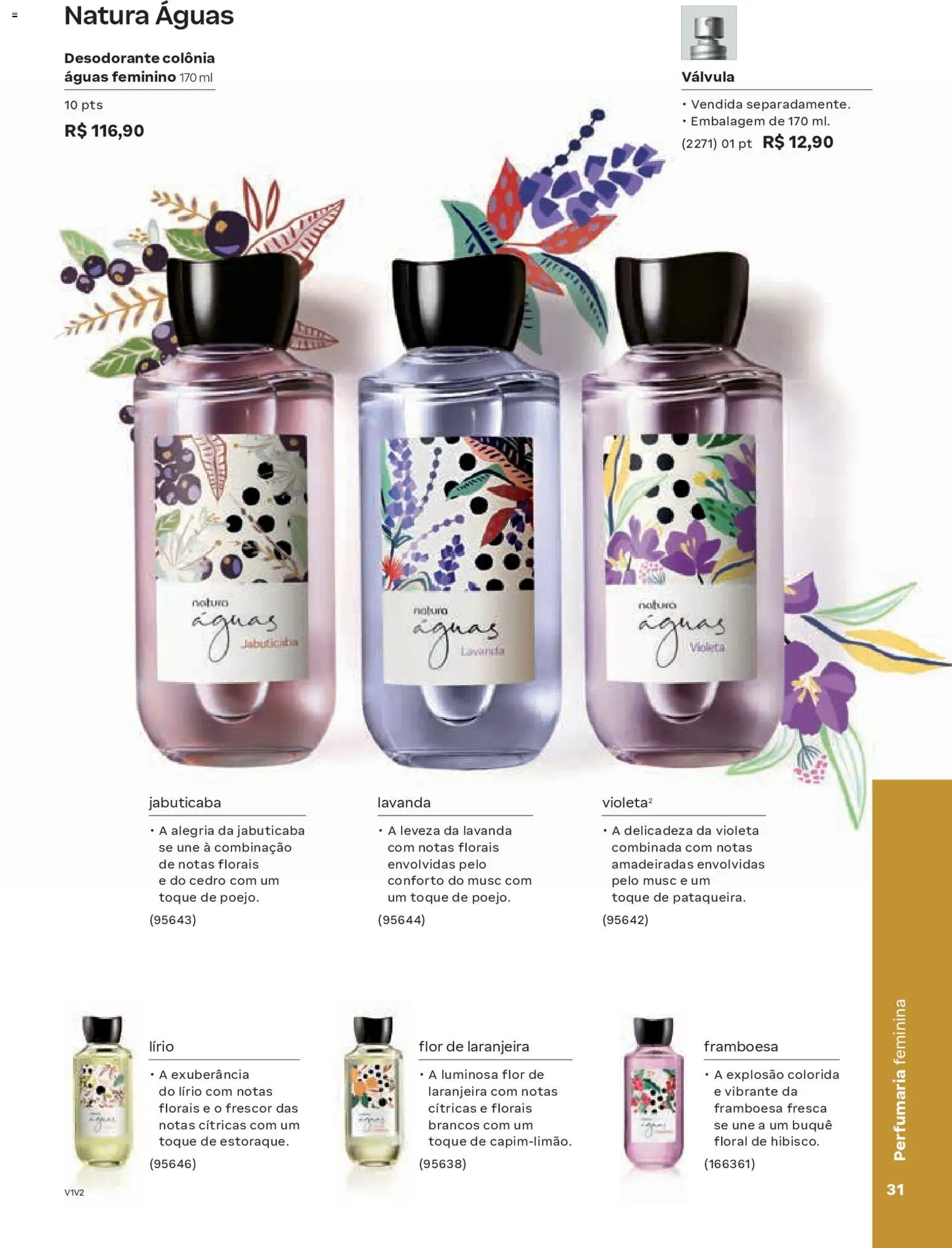 Natura Folheto - válido de 19.02.2026 | Página: 31 | Produtos: Desodorante