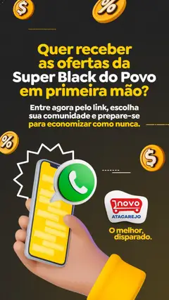 Novo Atacarejo Black Friday - Pré-Visualização do folheto da loja Novo Atacarejo, válido de 24.11.2025