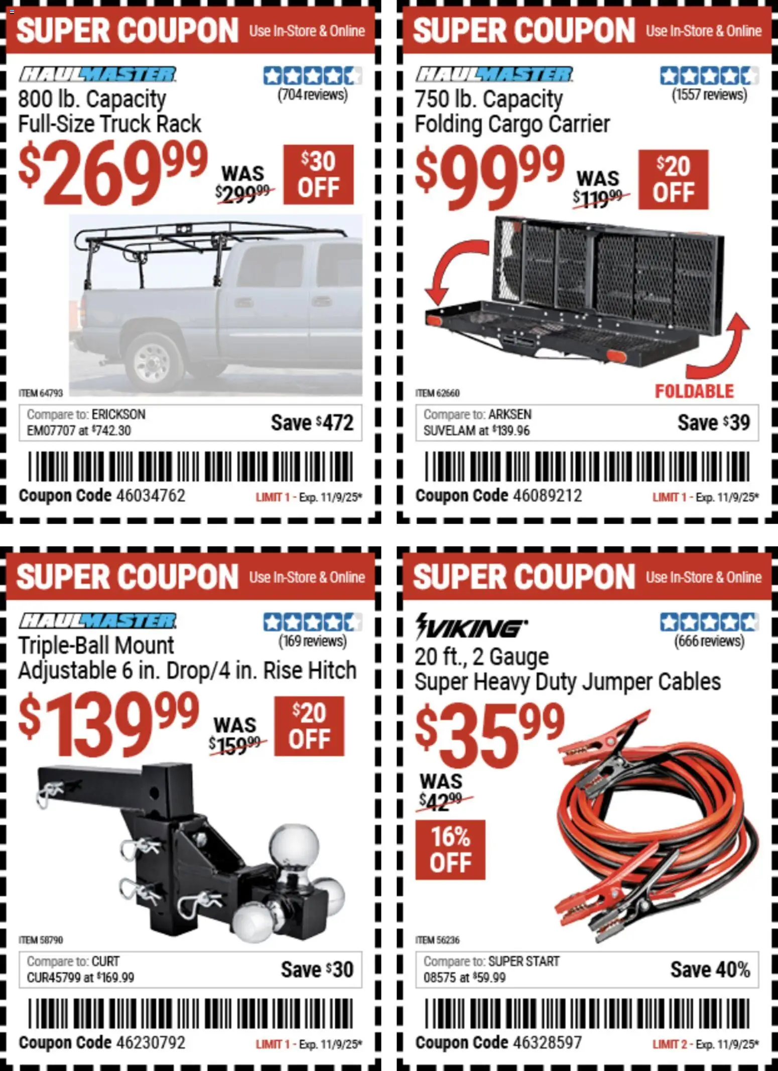 Harbor Freight Weekly Ad - valid from 27.10.2025 | Page: 31