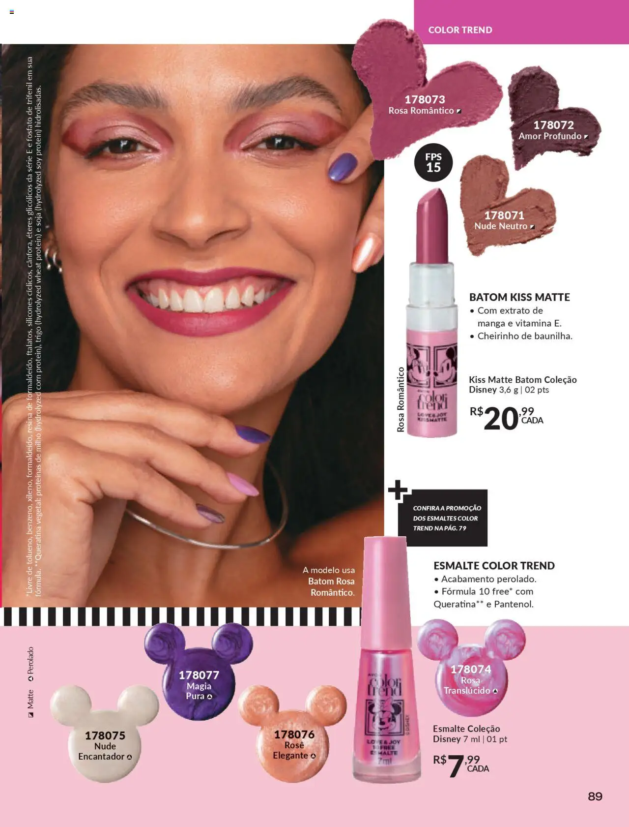 Avon Folheto - válido de 16.06.2025 | Página: 89 | Produtos: Batom, Soja