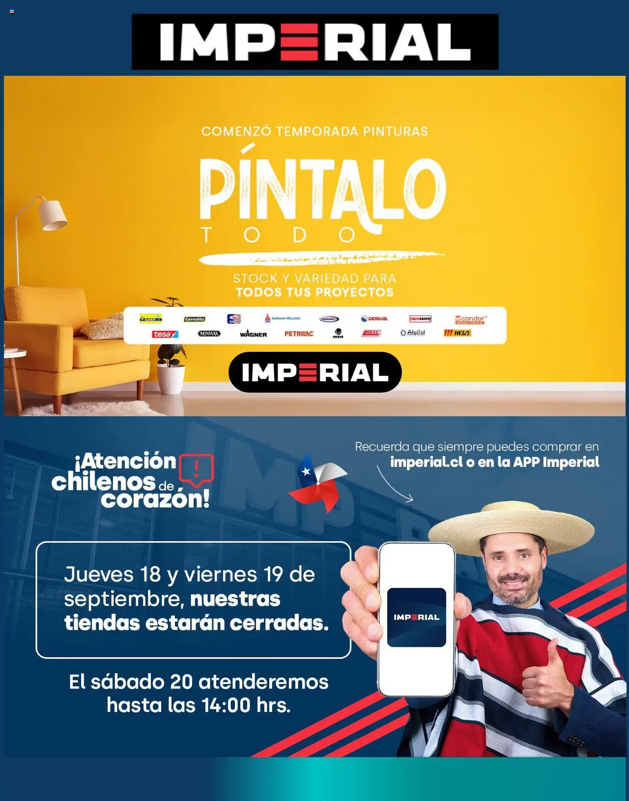 Imperial ofertas  │ válido desde el 16.09.2025 | Página: 1