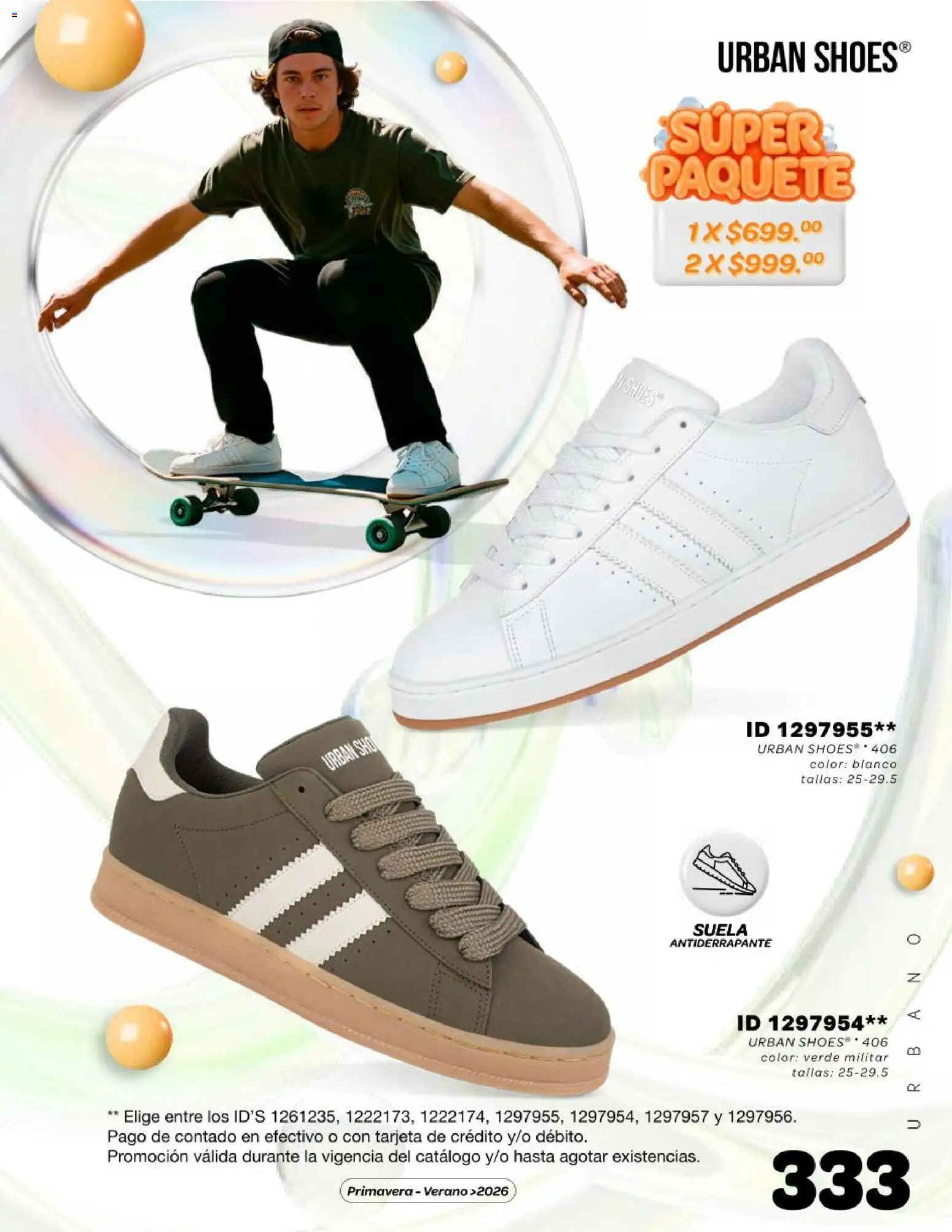 Nuevas ofertas de Price Shoes válidas en toda la República Mexicana desde el 15.02.2026. ¡Encuentra las mejores ofertas en Price Shoes catálogo Urbano! | Página: 333