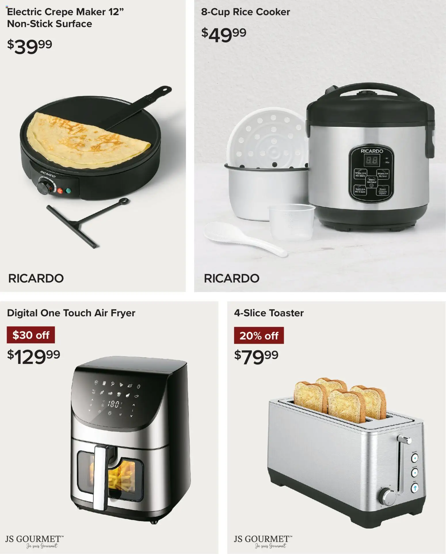 Linen Chest flyer valid from 04.12.2025 | Page: 5 | Products: Rice, Toaster, Fryer, Cooker