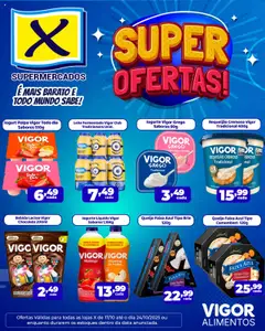 X Supermercados - Ofertas Vigor - Pré-Visualização do folheto da loja X Supermercados, válido de 17.10.2025