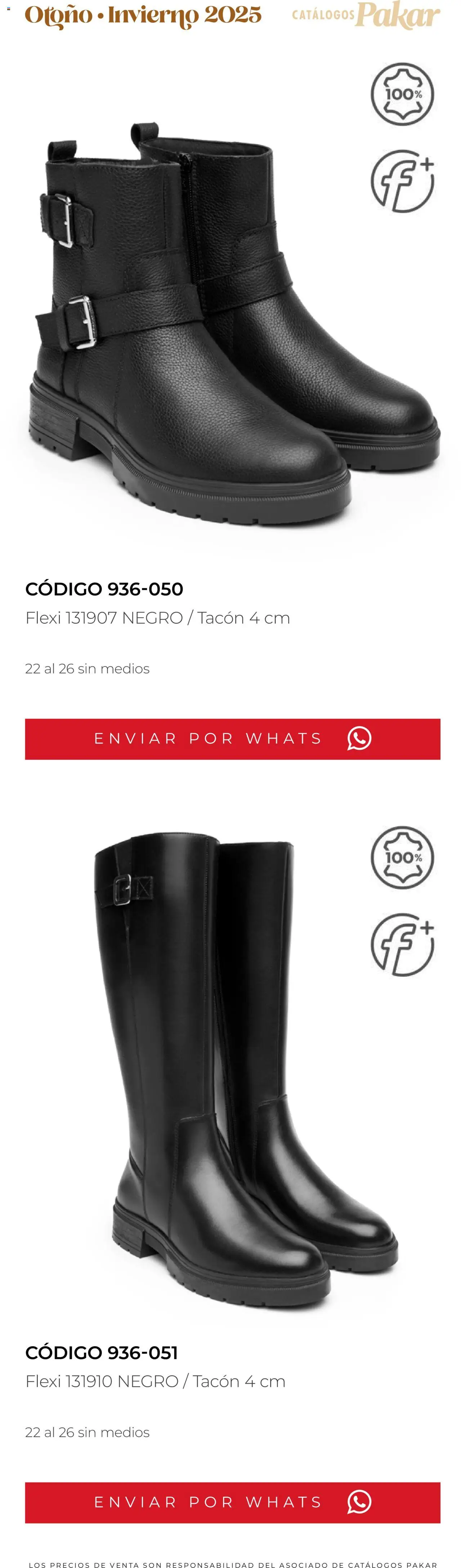 Nuevas ofertas de SC Pakar válidas en toda la República Mexicana desde el 10.10.2025. ¡Encuentra las mejores ofertas en SC Pakar - Catálogo Flexi otoño / invierno! | Página: 27