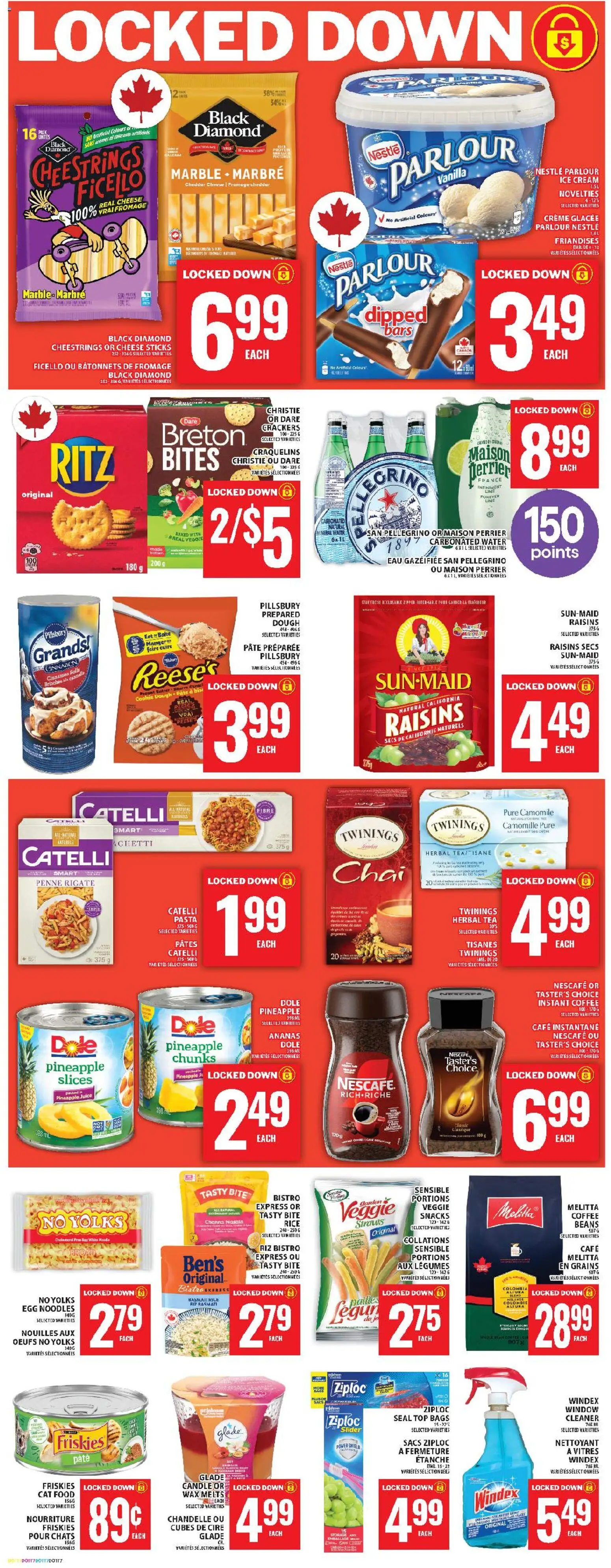 Food Basics flyer valid from 11.12.2025 | Page: 11 | Products: Tea, Noodles, Cheese, Coffee