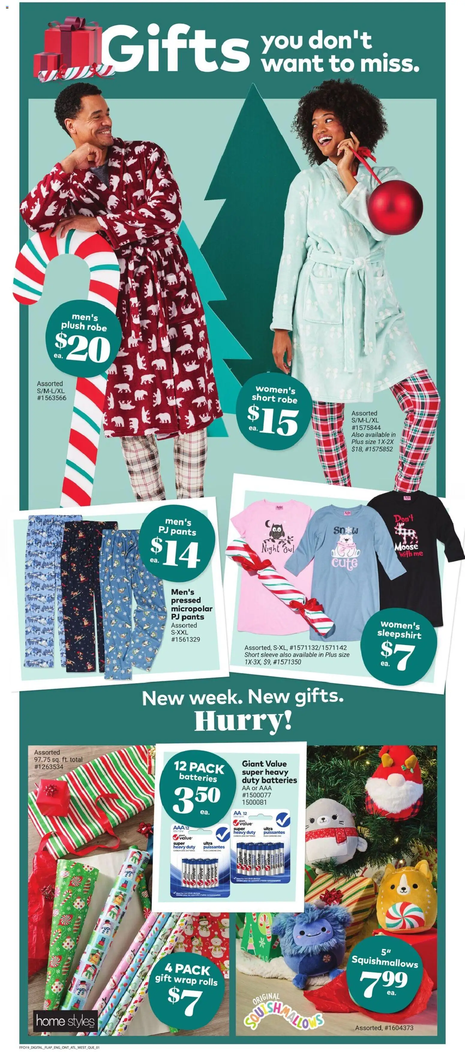 Giant Tiger flyer valid from 10.12.2025 | Page: 5 | Products: Pants, Robe