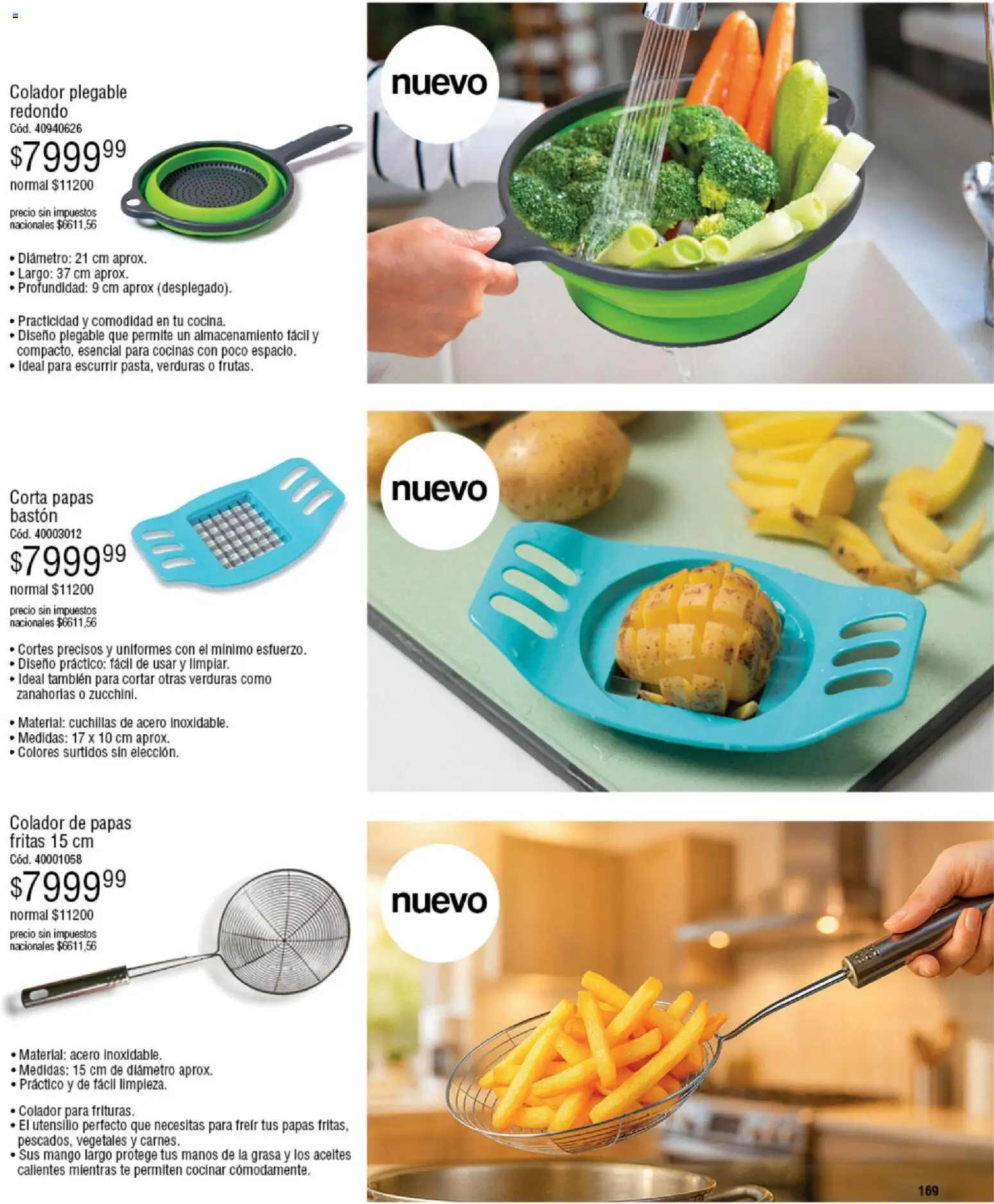 Millanel - Catálogo │ válido desde el 08.12.2025 | Página: 193 | Productos: Colador, Mango, Té, Papas fritas