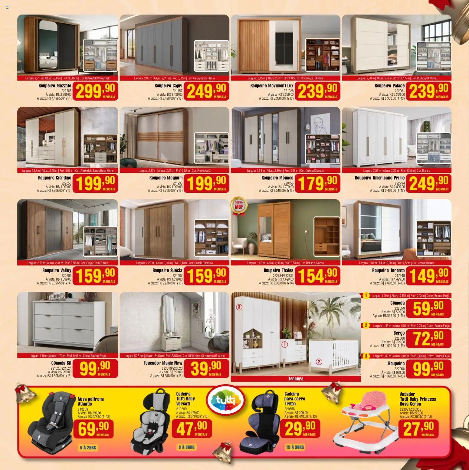 Berlanda Folheto - válido de 01.12.2025 | Página: 16 | Produtos: Andador, Cadeira, Canela, Avelã