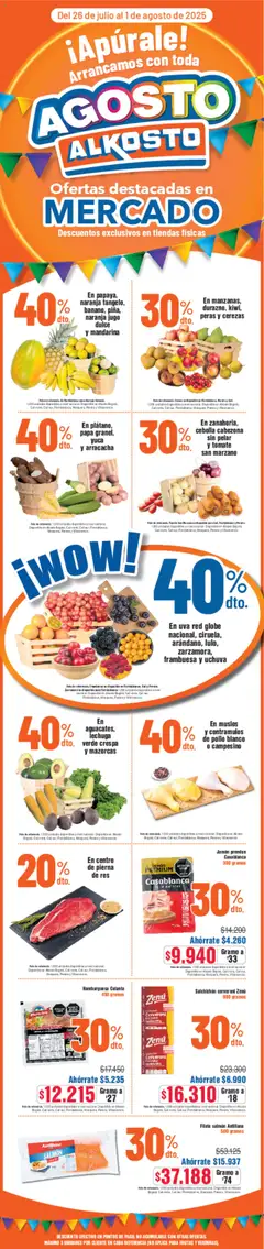 Alkosto - Catalogo -  Vista previa de la revista de la tienda Alkosto valido desde el 26.07.2025