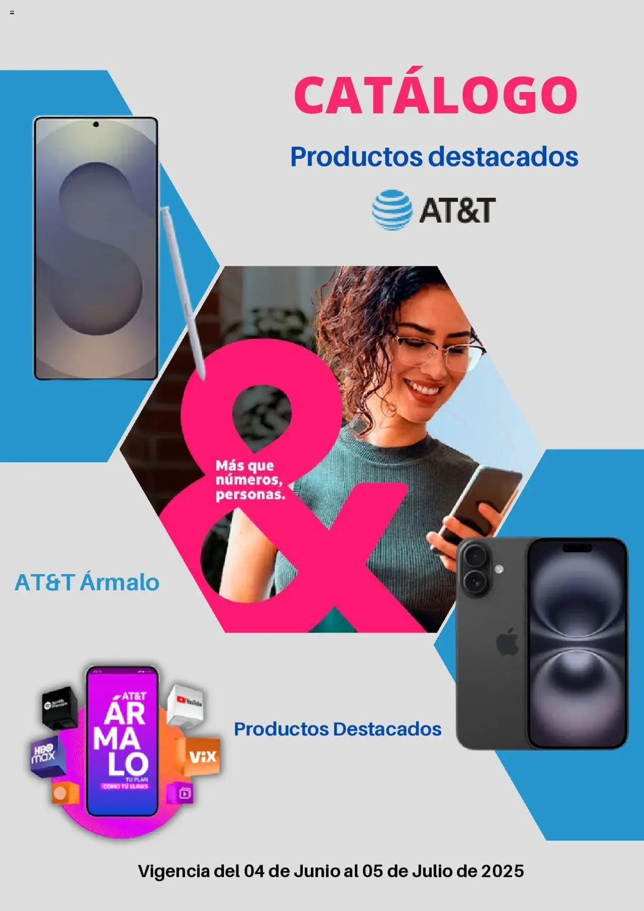 Nuevas ofertas de AT&T válidas en toda la República Mexicana desde el 04.06.2025. ¡Encuentra las mejores ofertas en AT&T catálogo! | Página: 1
