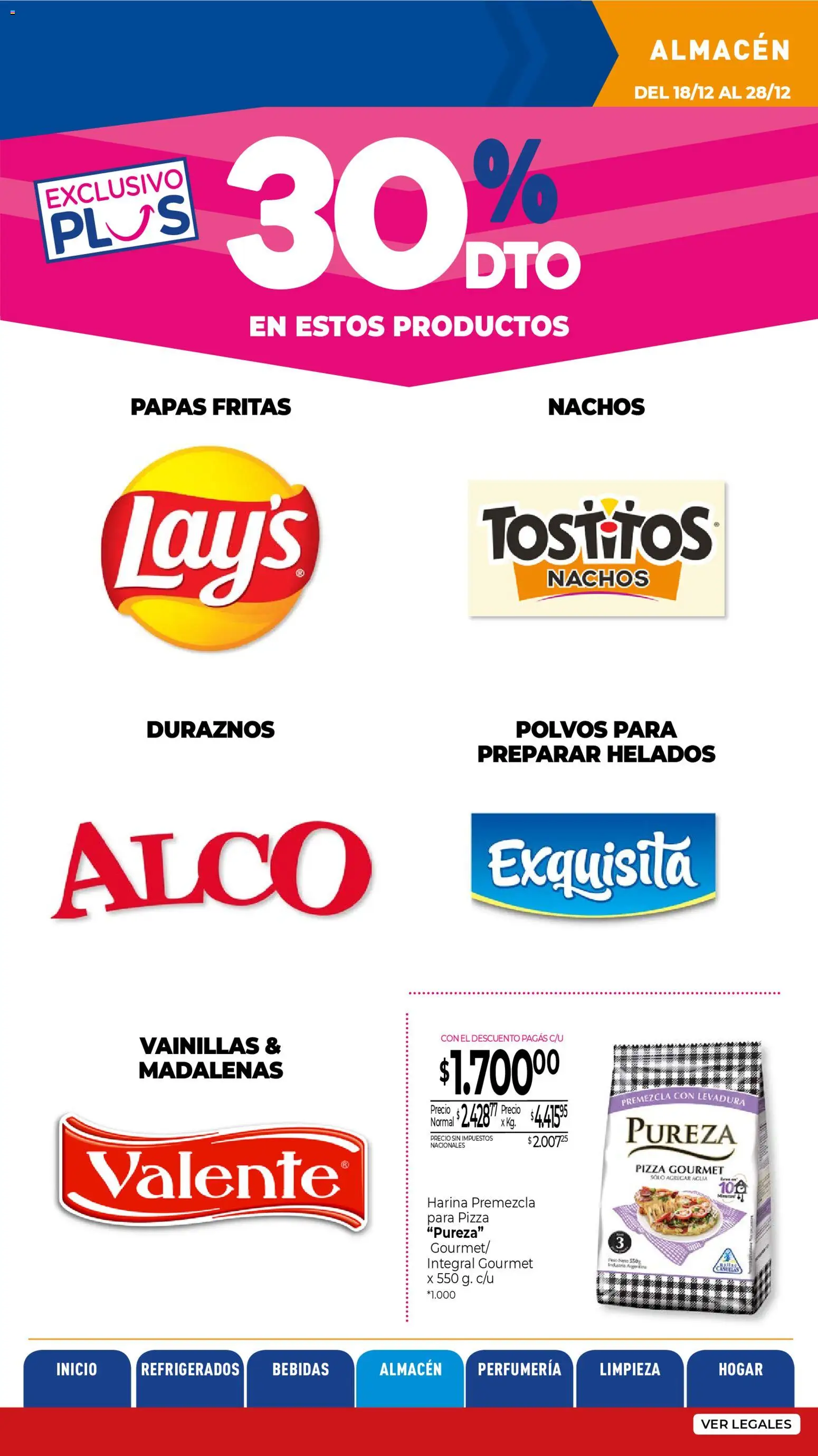 La Anonima Insuperables │ válido desde el 18.12.2025 | Página: 21 | Productos: Harina, Pizza, Papas fritas