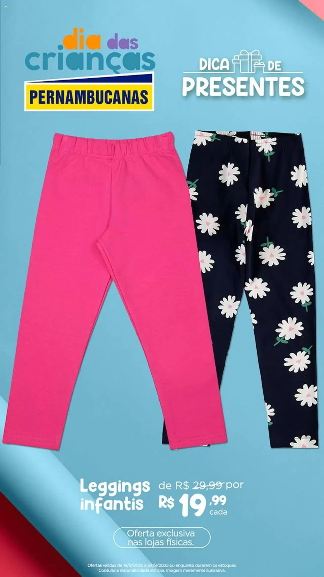 Pernambucanas Folheto - válido de 18.09.2025 | Página: 7 | Produtos: Leggings