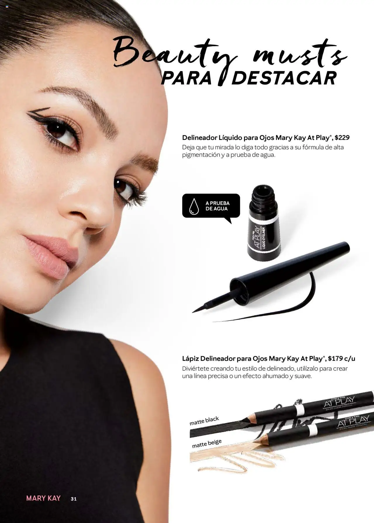 Nuevas ofertas de Mary Kay válidas en toda la República Mexicana desde el 01.07.2025. ¡Encuentra las mejores ofertas en Mary Kay catálogo! | Página: 31 | Productos: Agua, Delineador