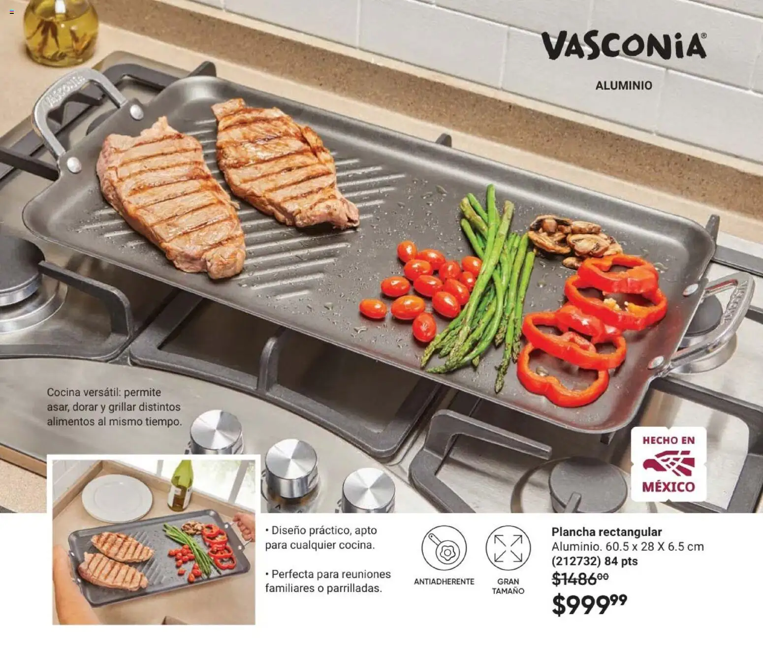 Nuevas ofertas de AVON válidas en toda la República Mexicana desde el 08.05.2026. ¡Encuentra las mejores ofertas en AVON Casa & Estilo 8 2026! | Página: 65 | Productos: Pan, Cocina, Plancha