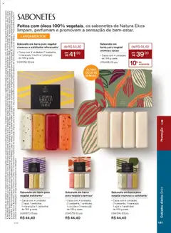 Natura - Ciclo 17/2025 - Pré-Visualização do folheto da loja Natura, válido de 14.10.2025 | Página: 141 | Produtos: Coco, Maracujá, Revista, Sabonete