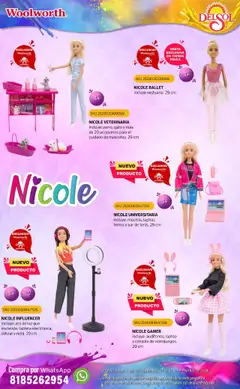 Vista previa de Del Sol y Woolworth - Catálogo Castillo Del Juguete, nuevo folleto de la tienda, válido en México a partir del 07.10.2025 | Página: 44 | Productos: Termo, Tableta