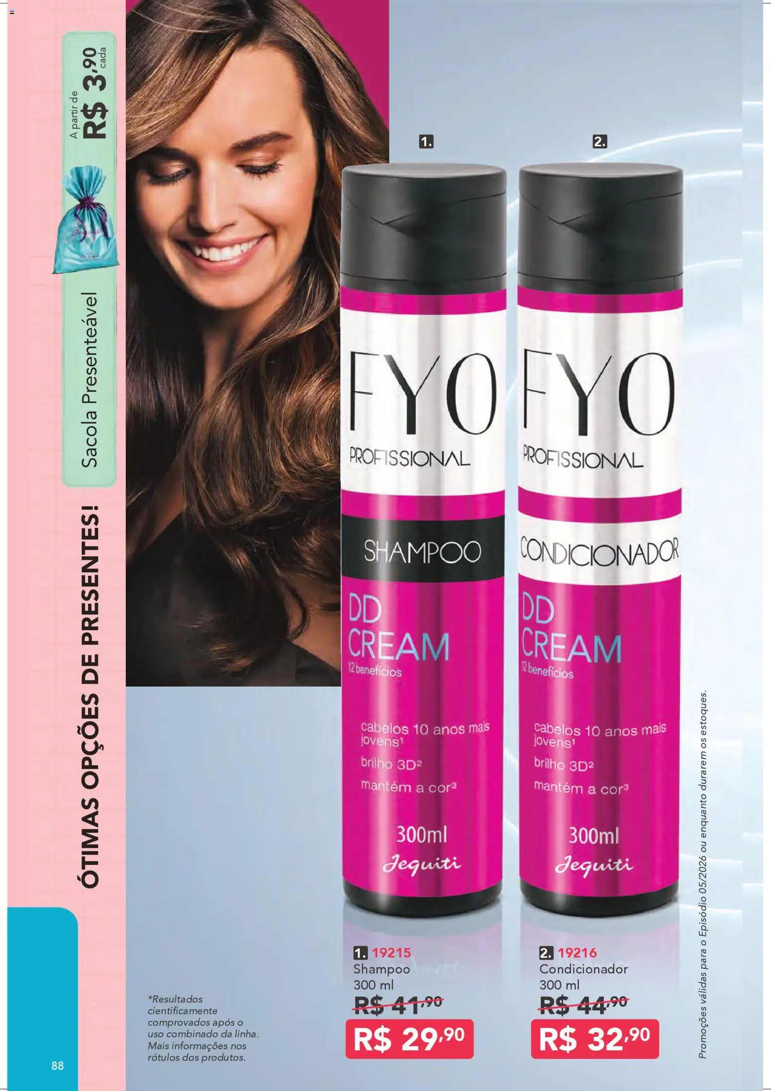 Jequiti Folheto - válido de 28.03.2026 | Página: 88 | Produtos: Shampoo, Condicionador