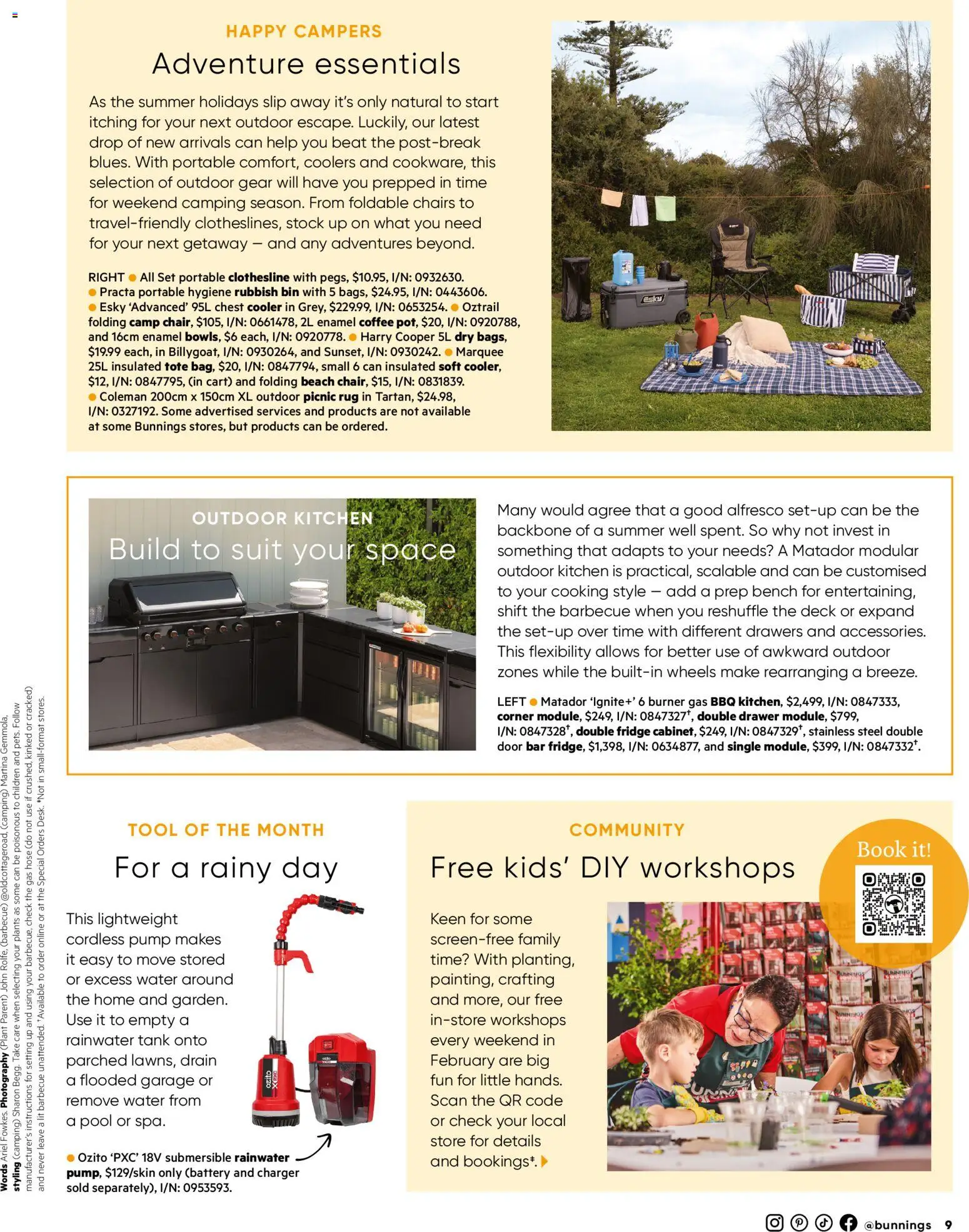 Bunnings Warehouse catalogue - valid from 01.02.2026 | Page: 9 | Products: Battery, Charger, Slip, Suit