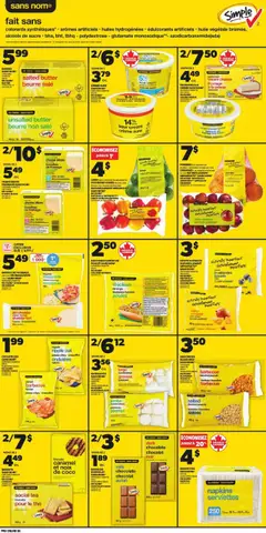 Provigo flyer valid from 10.07.2025 | Page: 7 | Products: Sour cream, Butter, Chocolate, Oranges