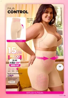 Vista previa de Ilusión catálogo Primavera, nuevo folleto de la tienda, válido en México a partir del 01.04.2026 | Página: 415 | Productos: Algodón, Faja