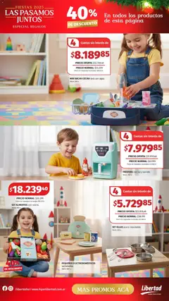 Vista previa Hipermercado Libertad - Especial Regalos válido desde el 04.12.2025 | Página: 2 | Productos: Cocina, Freidora, Bacha